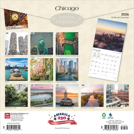 Browntrout Chicago Kalender 2026