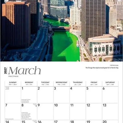Browntrout Chicago Kalender 2027