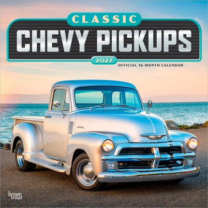 Browntrout Classic Chevy Pickups Kalender 2027