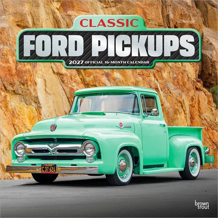 Browntrout Classic Ford Pickups Kalender 2027