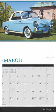 Browntrout Classic Italian Cars Kalender 2025