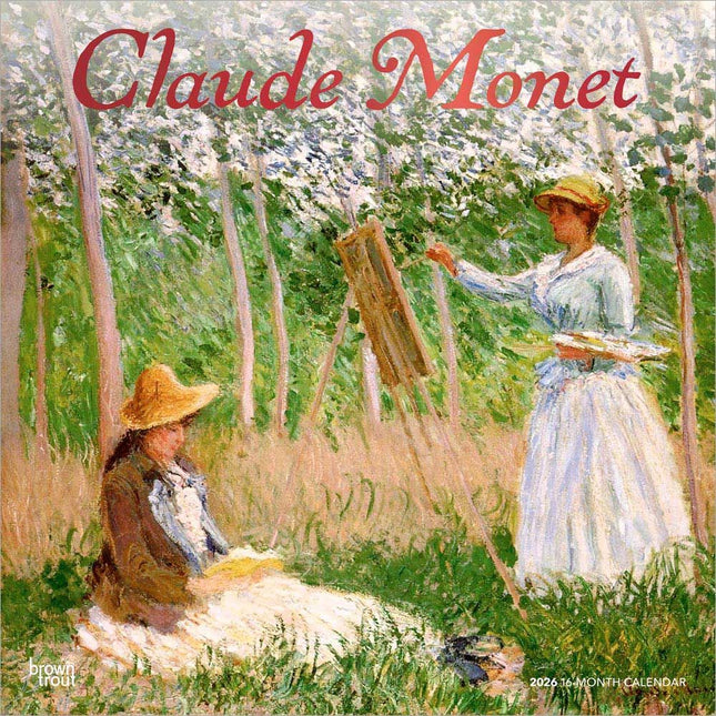 Browntrout Claude Monet Kalender 2026