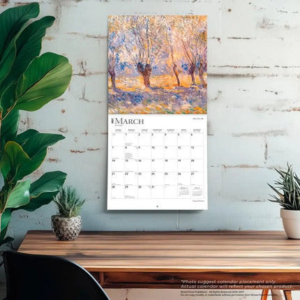 Browntrout Claude Monet Kalender 2027