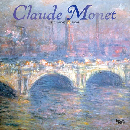 Browntrout Claude Monet Kalender 2027