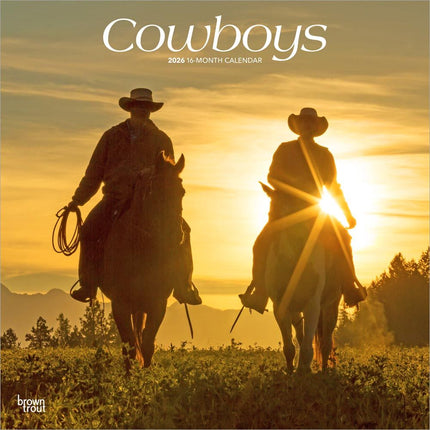 Browntrout Cowboys Kalender 2027