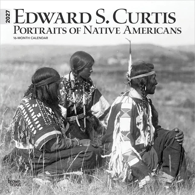 Browntrout Edward S. Curtis Portraits of Native Americans Kalender 2027