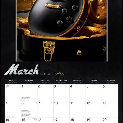 Browntrout Electric Guitars Kalender 2027