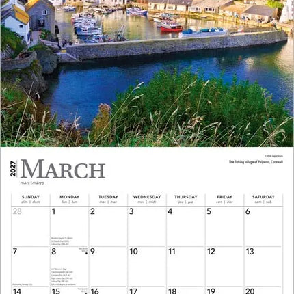 Browntrout Engeland / England Kalender 2027