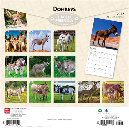 Browntrout Ezel Kalender 2027