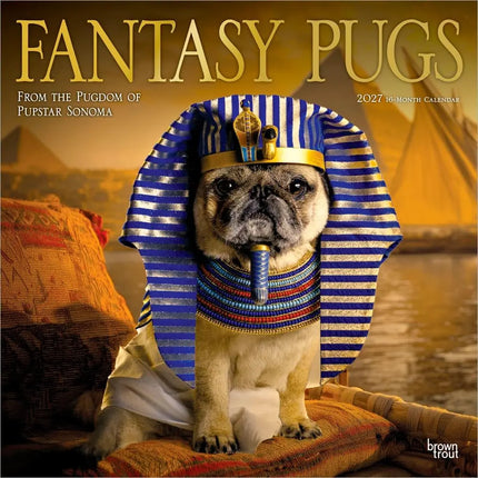 Browntrout Fantasy Pugs Kalender 2027