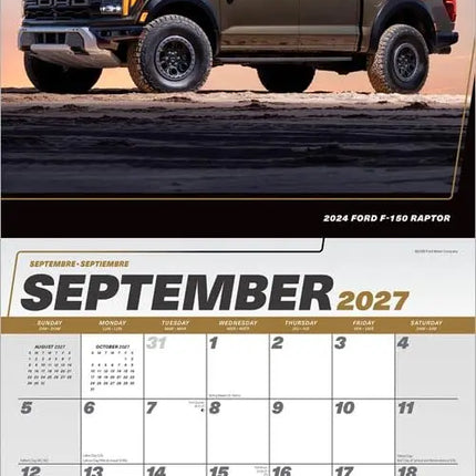 Browntrout Ford F150 Trucks Kalender 2027