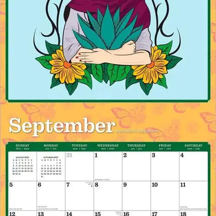 Browntrout Frida Kahlo Kalender 2027