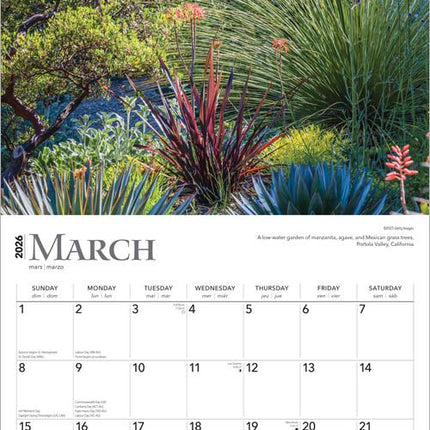 Browntrout Gardens Kalender 2026