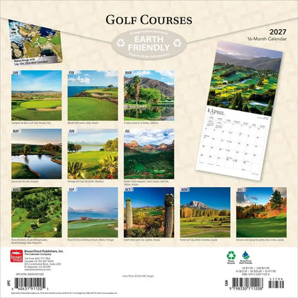 Browntrout Golf Courses Kalender 2027