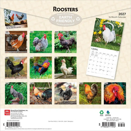 Browntrout Hanen Kalender 2027
