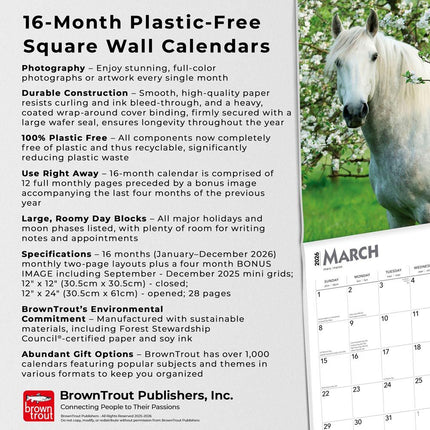Browntrout Horse Lovers Kalender 2026