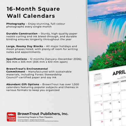 Browntrout I Love Travel Kalender 2026