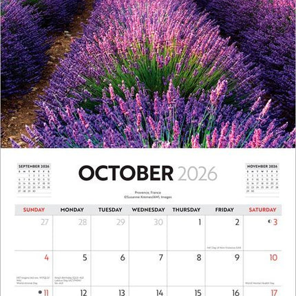 Browntrout I Love Travel Kalender 2026