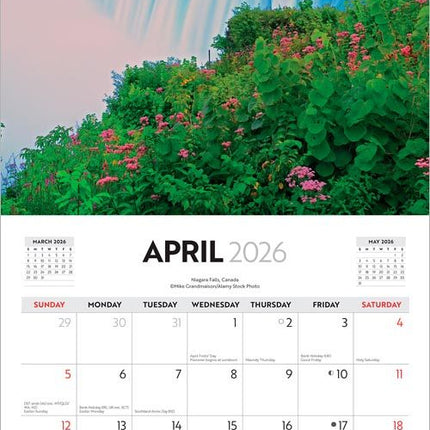 Browntrout I Love Travel Kalender 2026