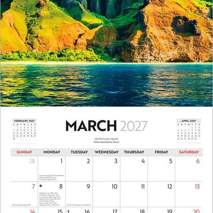 Browntrout I Love Travel Kalender 2027
