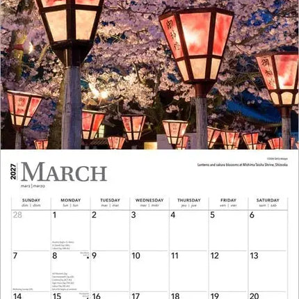 Browntrout Japan Kalender 2027