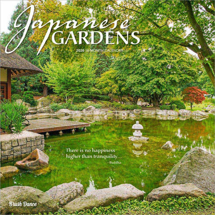 Browntrout Japanese Gardens Kalender 2026