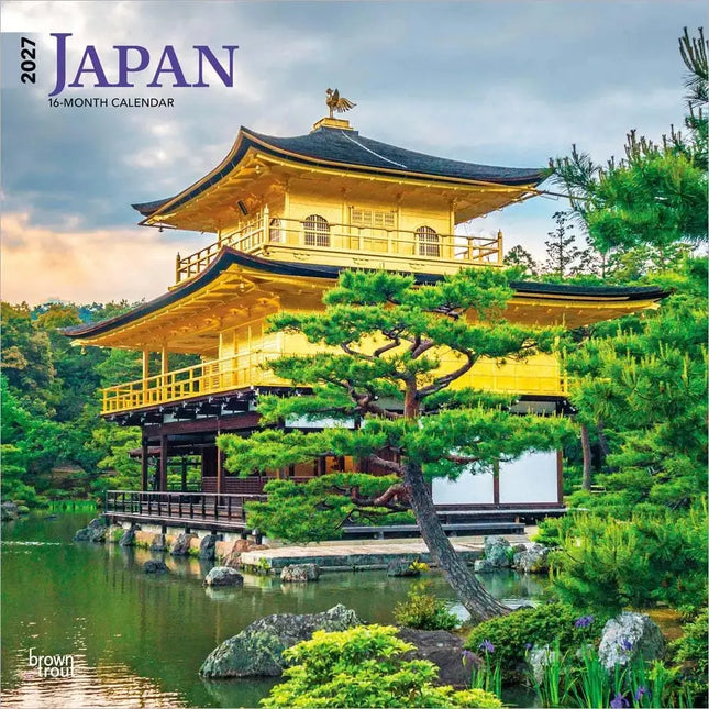 Browntrout Japanese Gardens Kalender 2027