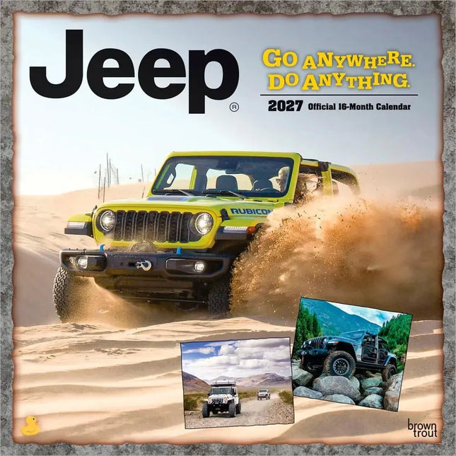Browntrout Jeep Kalender 2027