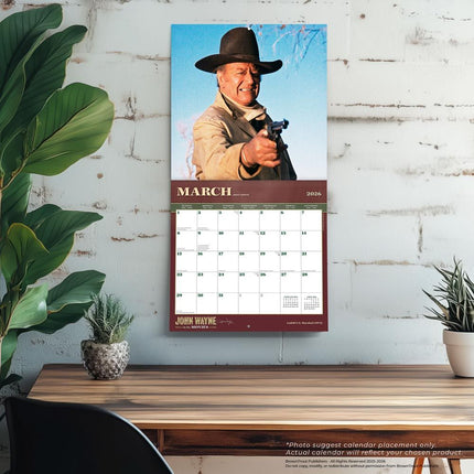 Browntrout John Wayne Kalender 2026 Movies