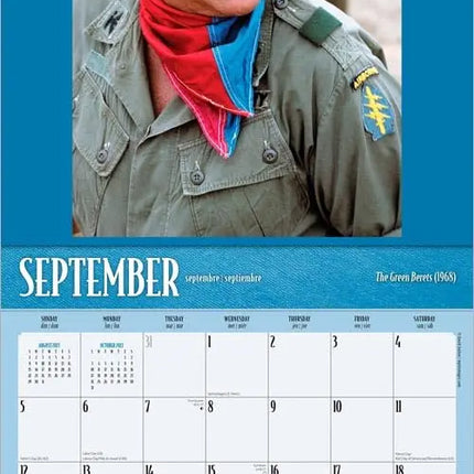 Browntrout John Wayne Movies Kalender 2027