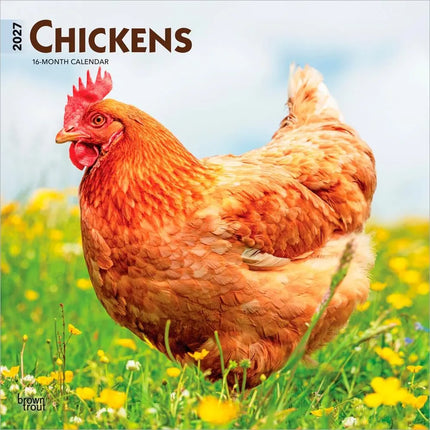 Browntrout Kippen Kalender 2027
