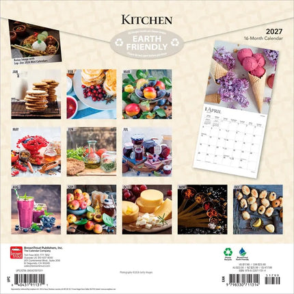 Browntrout Kitchen Kalender 2027