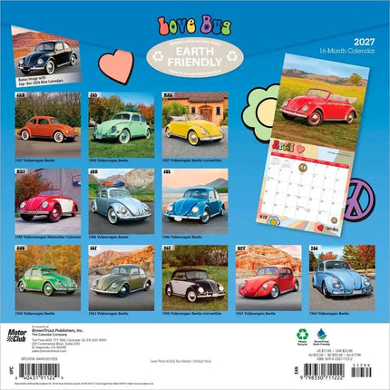 Browntrout Love Bug Beetles Kalender 2027