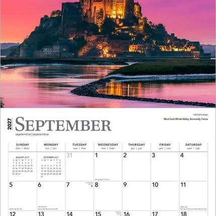 Browntrout Magic Places Kalender 2027