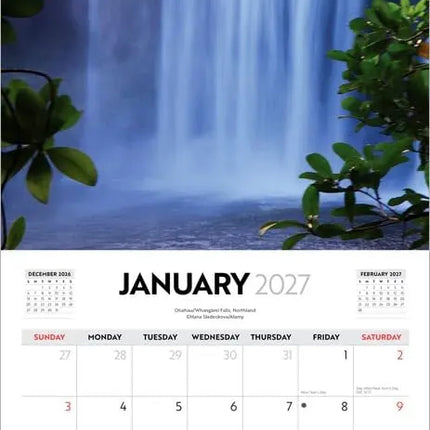 Browntrout Majestic New Zealand Kalender 2027