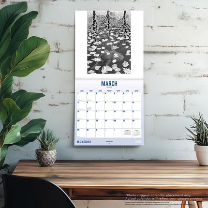 Browntrout M.C. Escher Kalender 2026