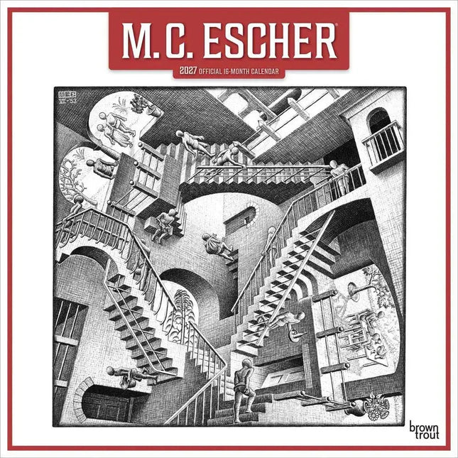 Browntrout M.C. Escher Kalender 2027