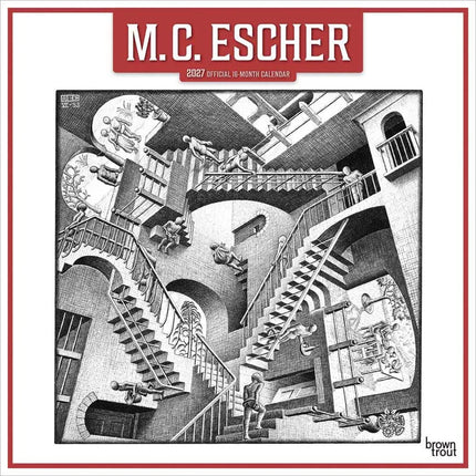Browntrout M.C. Escher Kalender 2027