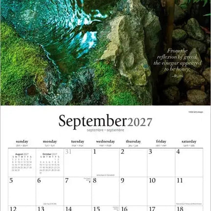 Browntrout Mindful Living Kalender 2027