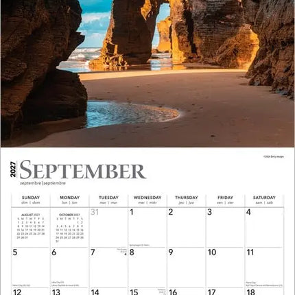 Browntrout Motivation Kalender 2027