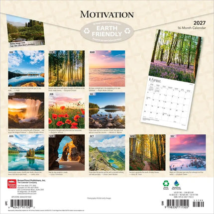 Browntrout Motivation Kalender 2027