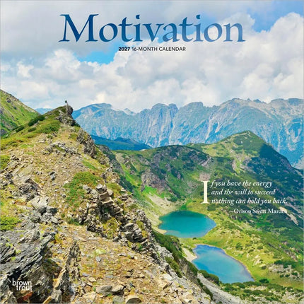 Browntrout Motivation Kalender 2027