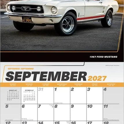 Browntrout Mustang Kalender 2027