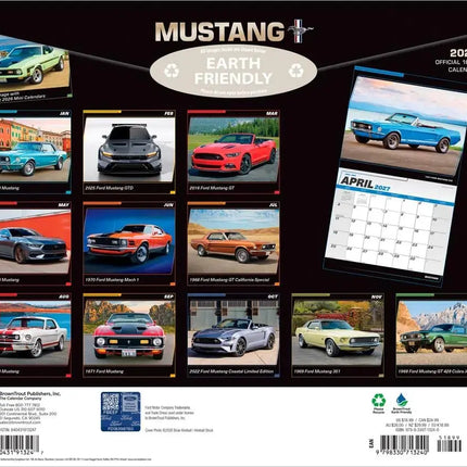 Browntrout Mustang Kalender 2027 Deluxe