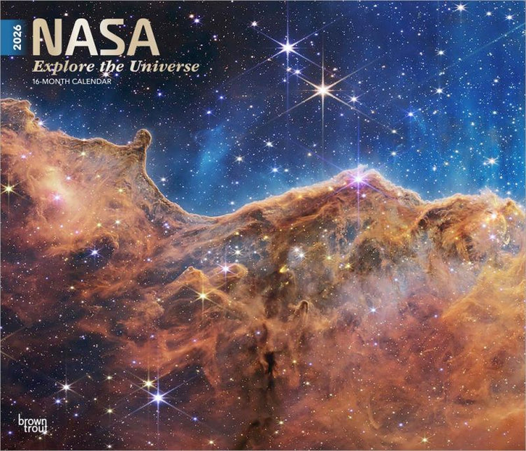 Browntrout NASA Explore the Universe Kalender 2026 Deluxe