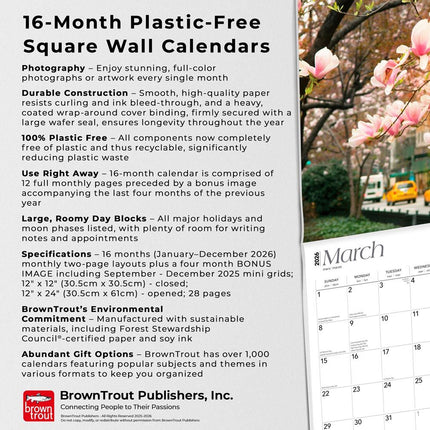 Browntrout New York City Kalender 2027