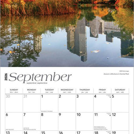 Browntrout New York City Kalender 2027