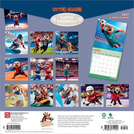 Browntrout Otter Games Kalender 2027