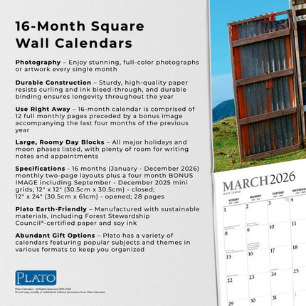 Browntrout Outhouses Kalender 2026