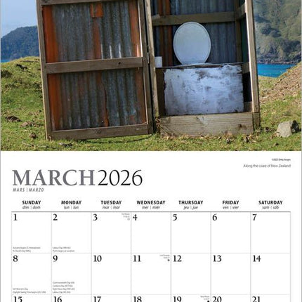 Browntrout Outhouses Kalender 2026